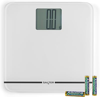 Salter Premium Max Electronic Bathroom Scales 250 kg Capacity Glass Platform