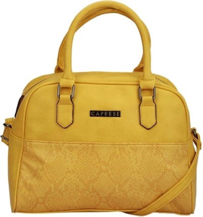caprese mustard yellow handbag