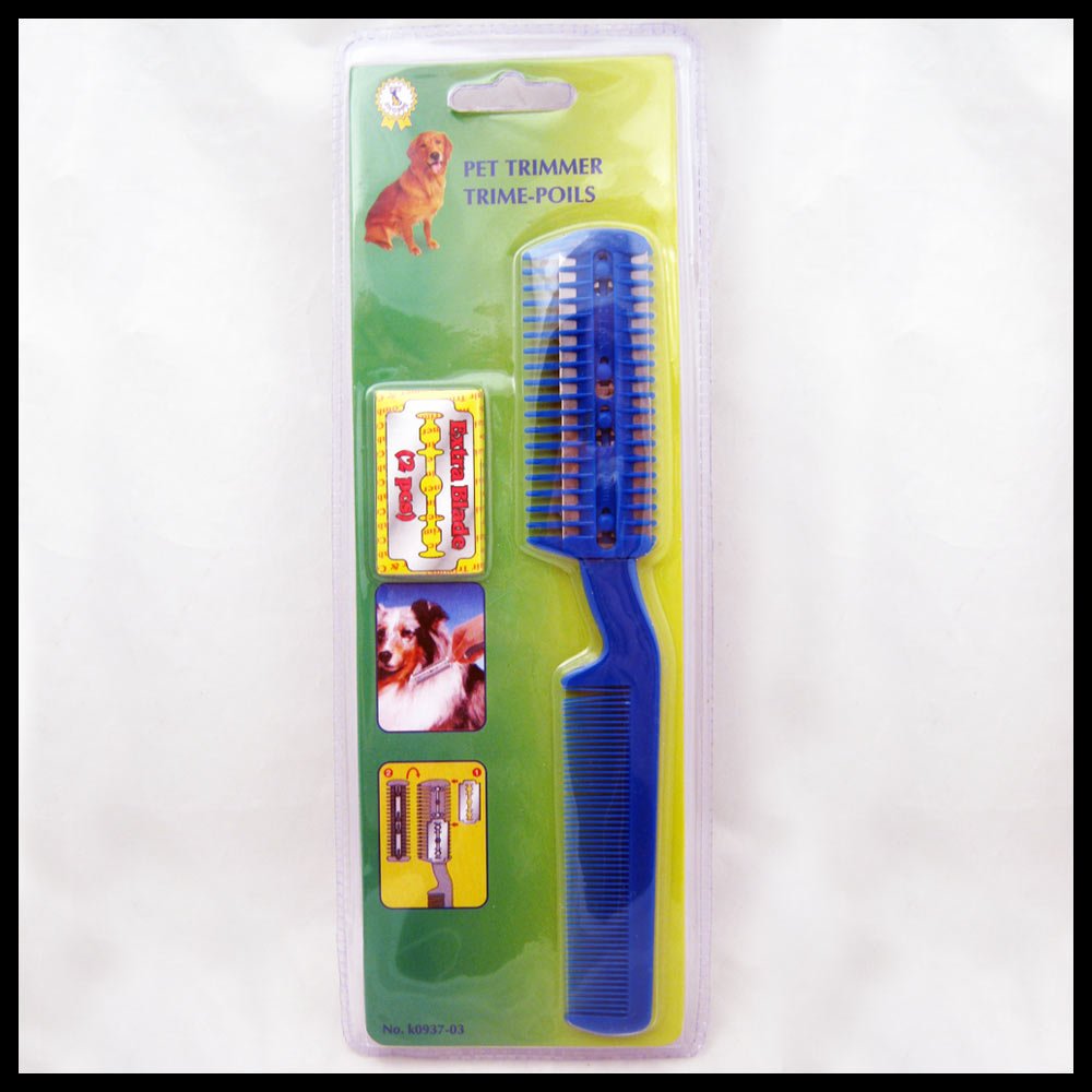 Symak Sales Co Pet Dog Cat Hair Trimmer with Comb + 2 Razor Cutting