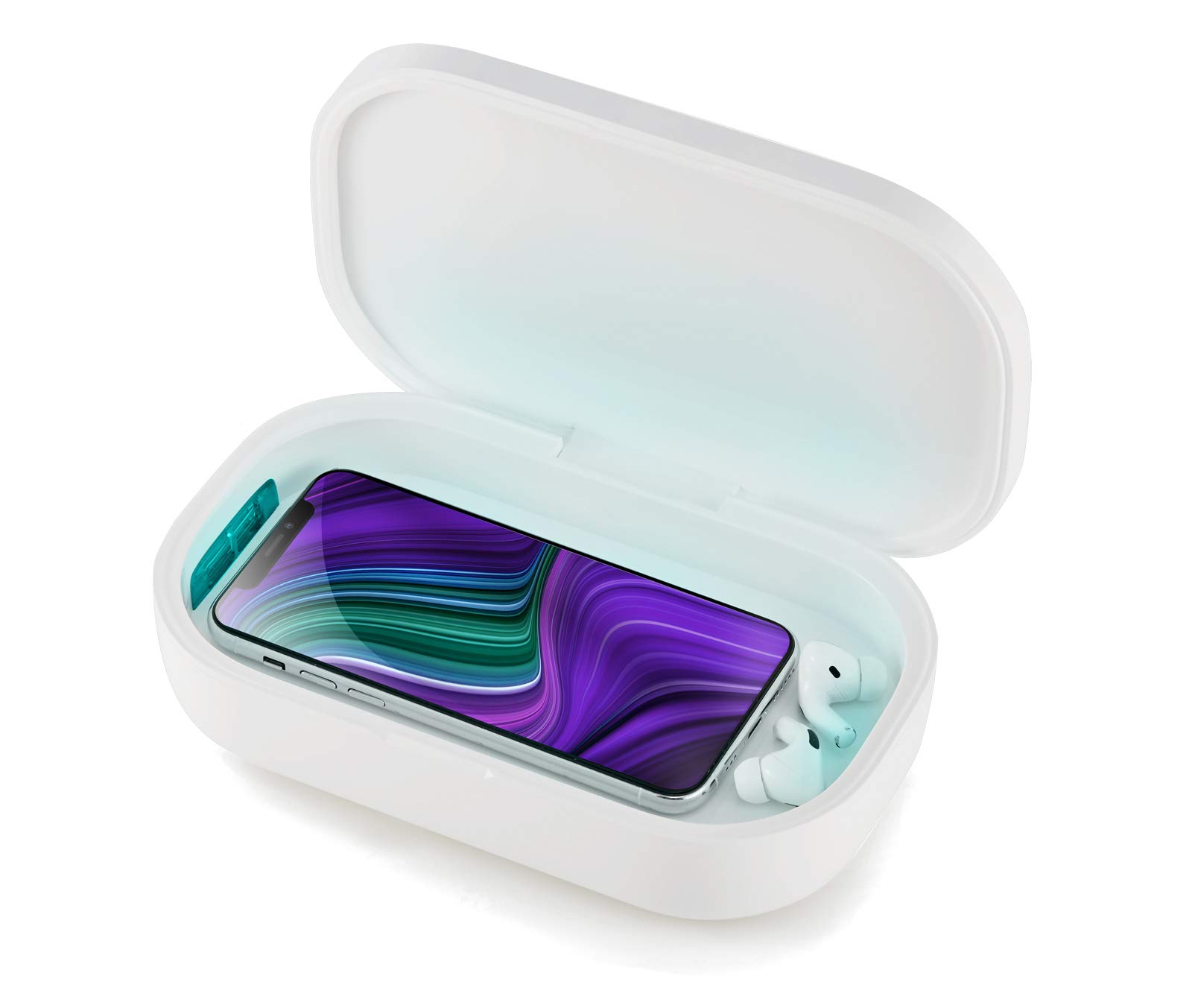 QDOS UV Gadget & Phone Sanitizer & Ultra Fast QI Wireless Charger Charging Stand