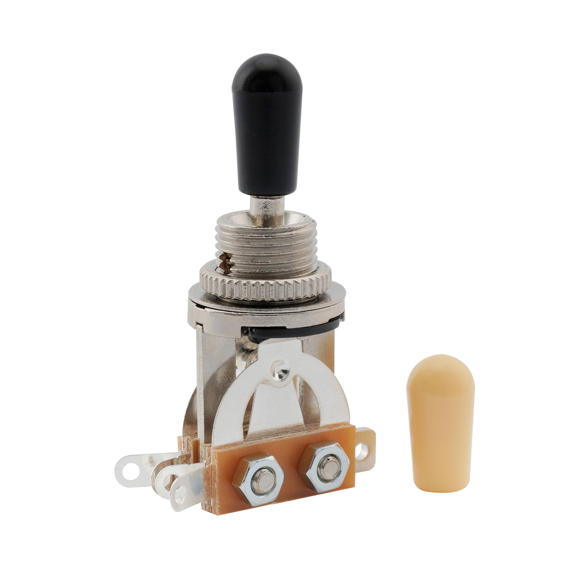 Musiclily 3 Way Guitar Toggle Switch Pickup Selector for Les Paul LP Electric Guitar,Black Tip — image 1