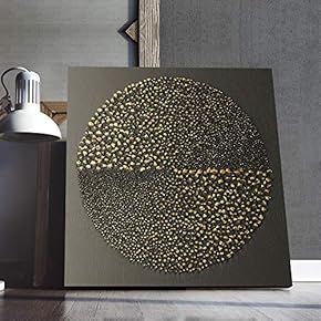 Canvas Wall Art Gold Abstract Painting Artwork...
