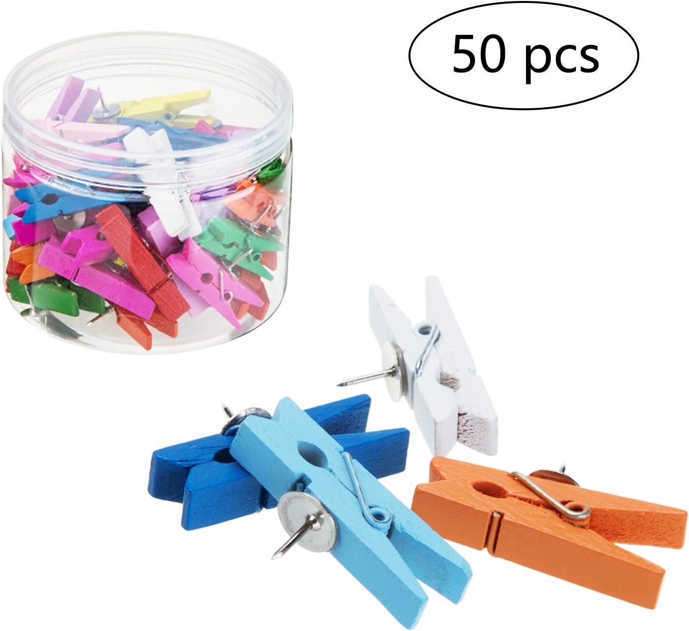10 Pack Self-Adhesive Cork Board Tiles Mini Wall Bulletin Board with 50 Multi-Color Push Pins : Office Products