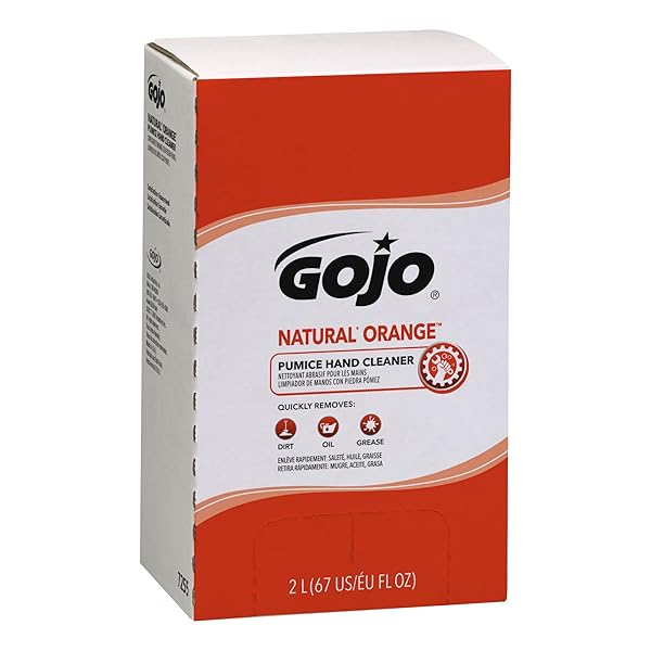 GOJO NATURAL ORANGE PUMICE HAND CLEANER 2000 ML...