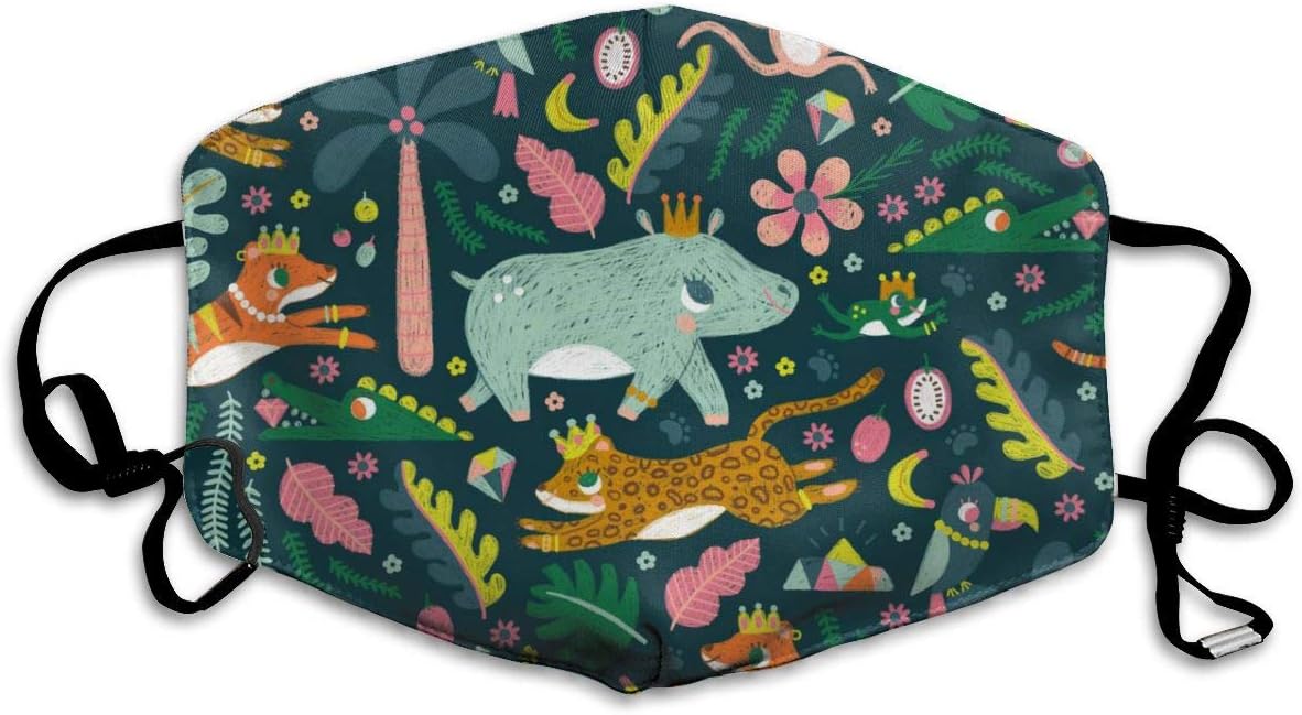 MATILDA RICHARDS Face Mask Dust Mask Pattern Design Forest Anti Pollution Unisex Fashion Mouth Mask,Washed Reusable Face Mask,Can Be Repeatedly Used