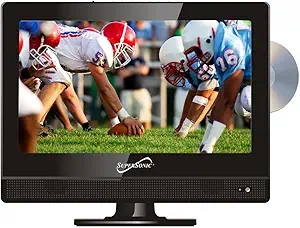 Supersonic SC-1312 13.3 Widescreen LED HDTV with Built-in DVD Player