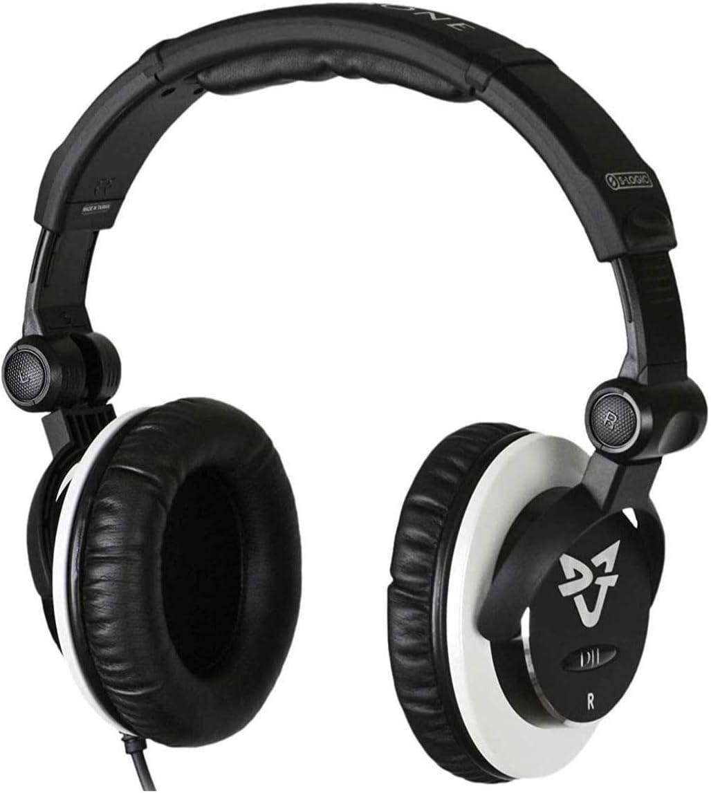 Ultrasone DJ 1 S-Logic Plus Surround Sound Professional Closed-back DJ Headphones with Transport Bag