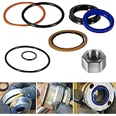 Replacement Skid Steer Lift Hydraulic Cylinder Seal Kit Fit for Bobcat 444 500 610 642 643 742 743 753 &amp; More Replaces OEM 6803329, 7137769