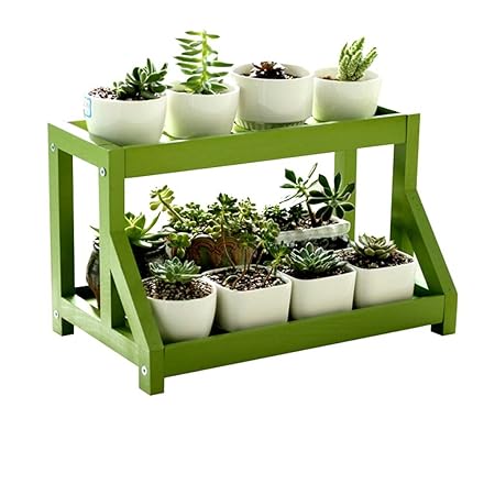 Fzn Solid Wood Simple Flower Racks Windowsill Shelves Shelves More