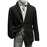 Christmas Blazer for Men Vintage Corduroy Ugly Jacket Funny Xmas Graphic 3 Button Holiday Party Jackets Work Blazers