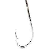 Mustad Classic 34007 O'Shaughnessy Stainless Steel Saltwater Long Shanked Fishing Hook