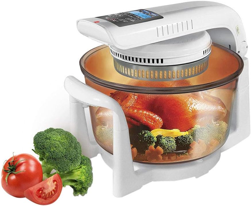 German Pool 120V MultiPurpose 12 Litre Halogen Cooking Pot Combining Electric Grill