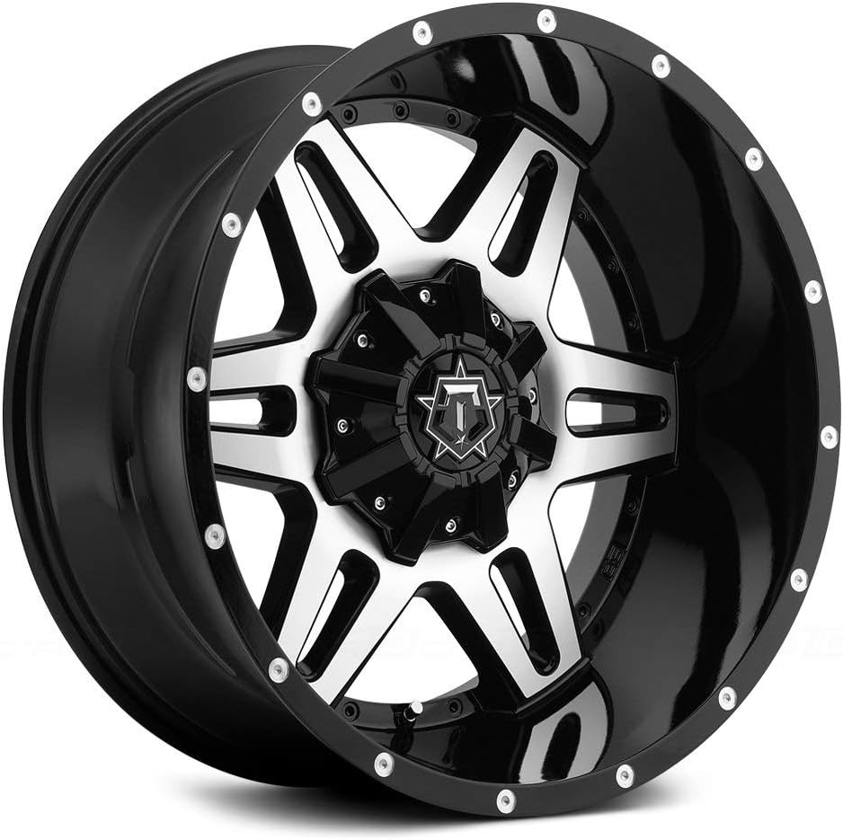TIS 538MB Wheel with Chrome Finish (17x9"/6x5.50", -12mm Offset)