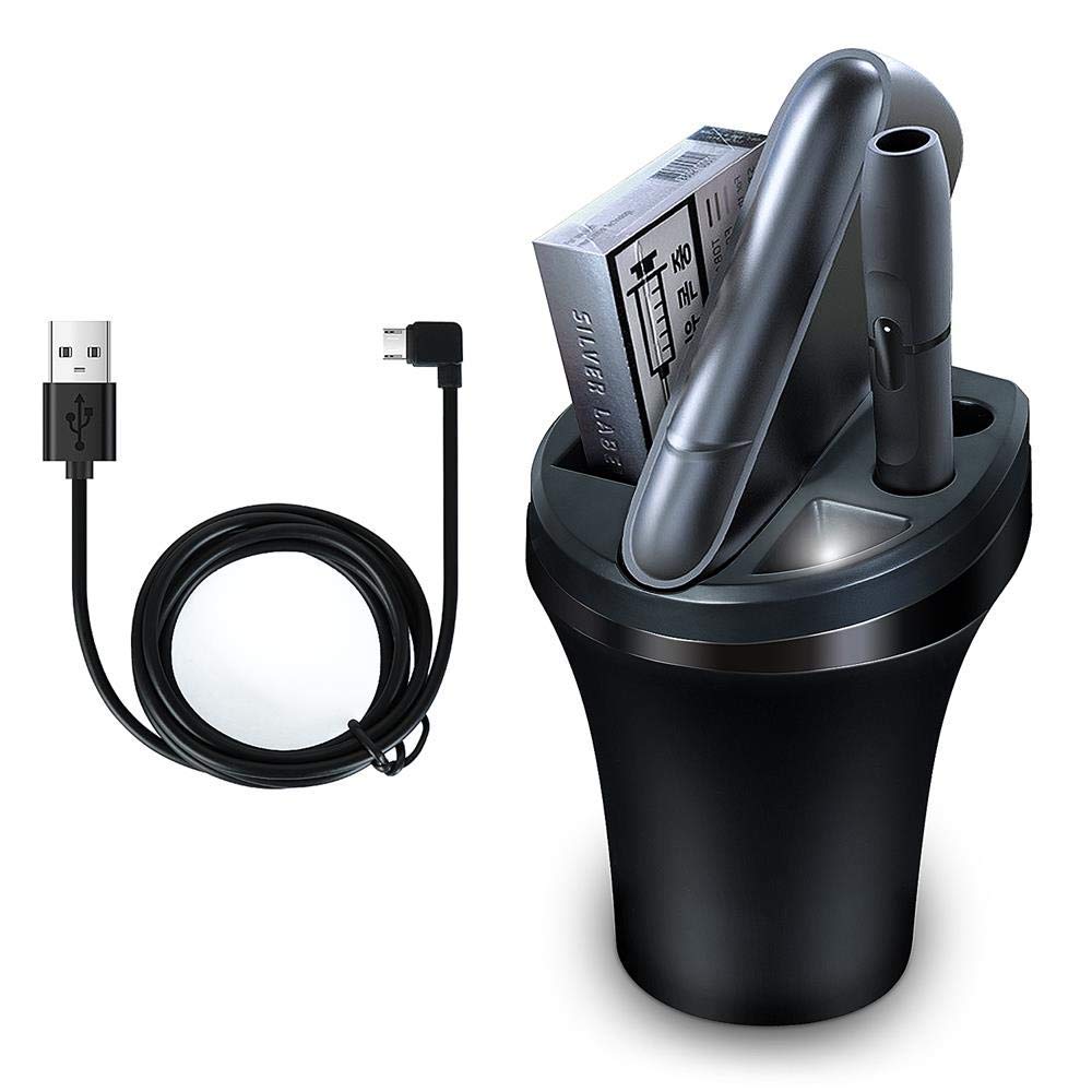 Mua Suru アイコス 充電器 車用 ホルダー ポケットチャージャー 充電可能 車載灰皿付き 多機能 車載充電器 Iqos専用充電 Iqos3 0 3 0plus対応 ブラック Tren Amazon Nhật Chinh Hang 21 Fado