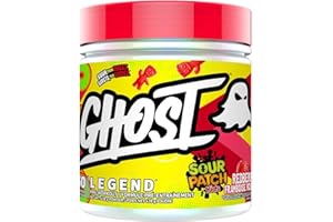 GHOST Legend Pre-Workout Energy Powder | Caffeine, L-Citrulline, & Beta Alanine Blend for Pump, Energy, & Focus | Free of Soy