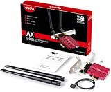 Cudy AX5400 WiFi 6E PCIe Card AX210 Bluetooth 5.2 for PC Windows 10 11 view 8