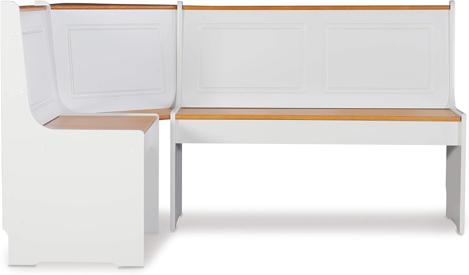 Linon Ardmore Kitchen Nook Set, White: Furniture & Decor