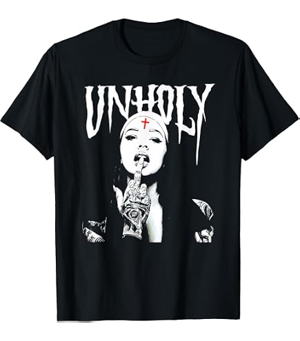 Amazon.com: Opium Heart Pentagram Streetwear T-Shirt : Clothing