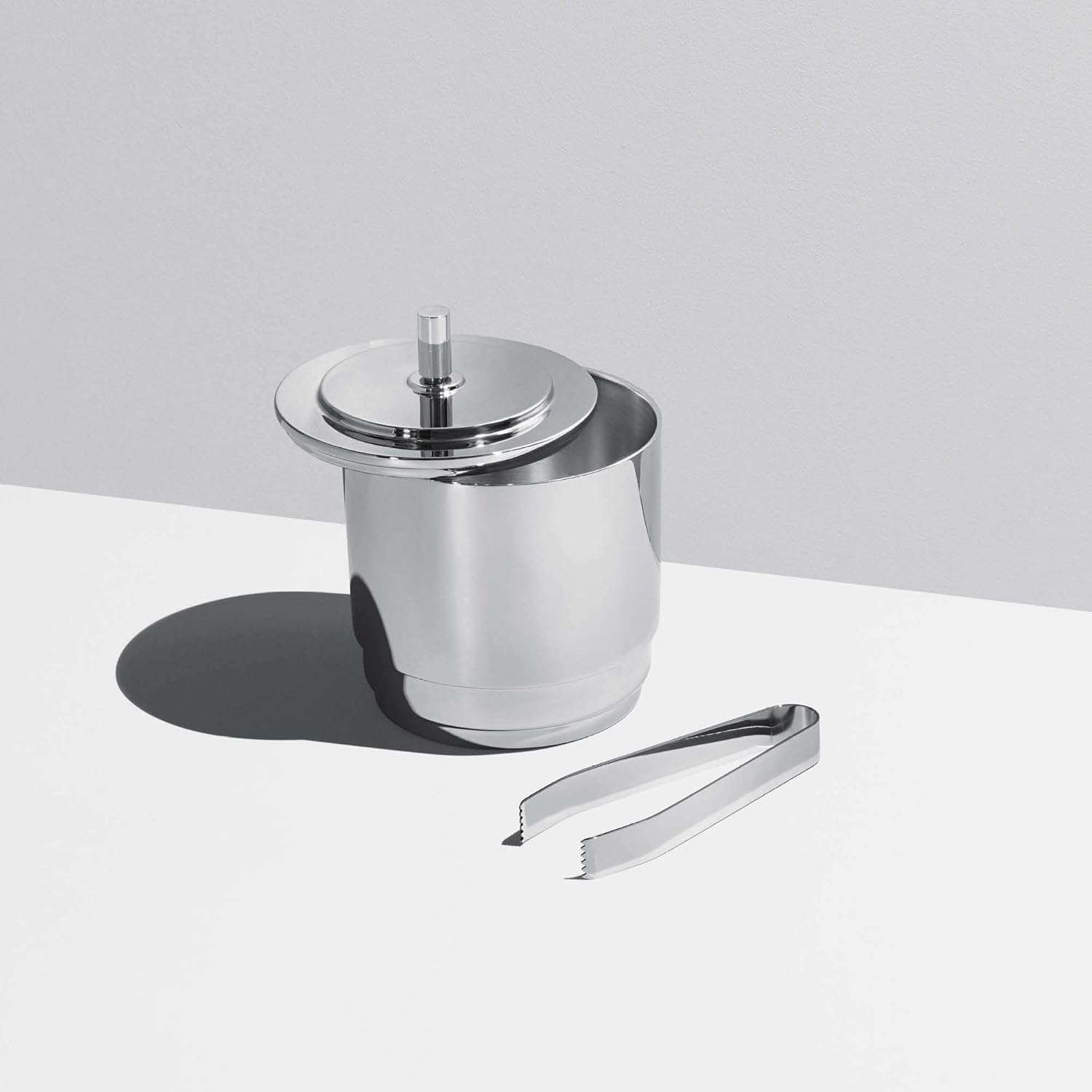 georg jensen ice bucket and tongs