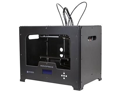 Monoprice 111614 Black Metal Housing Dual Extrusion 3d Printer Amazon Com Industrial Scientific