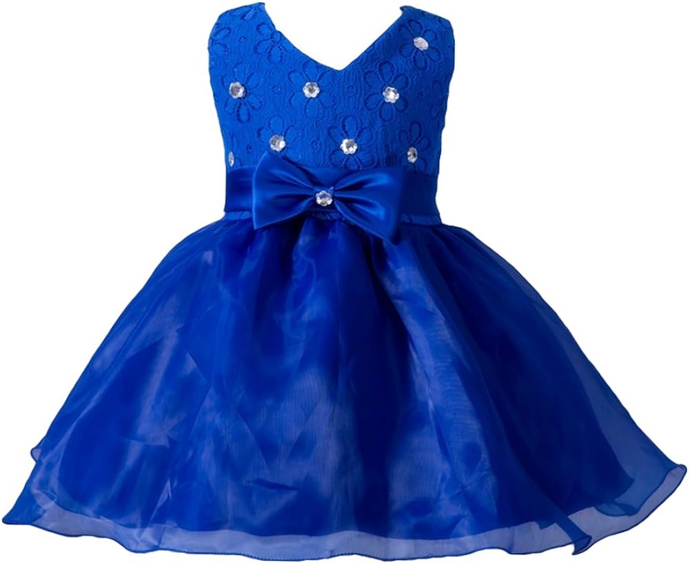 Juleya Juleya Neugeborenes Baby Mädchen Kleid Prinzessin Party