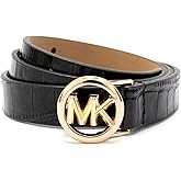 Michael Kors womens 18mm Logo Skinny Belt