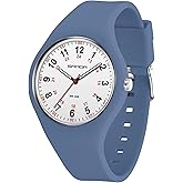 XCZAP Waterproof Nurse Watch for Medical Professionals Analog Watches Students Teachers Nurses Doctors Luminouse Easy Read Dial,12/24 Hour Military Time Watches for Women