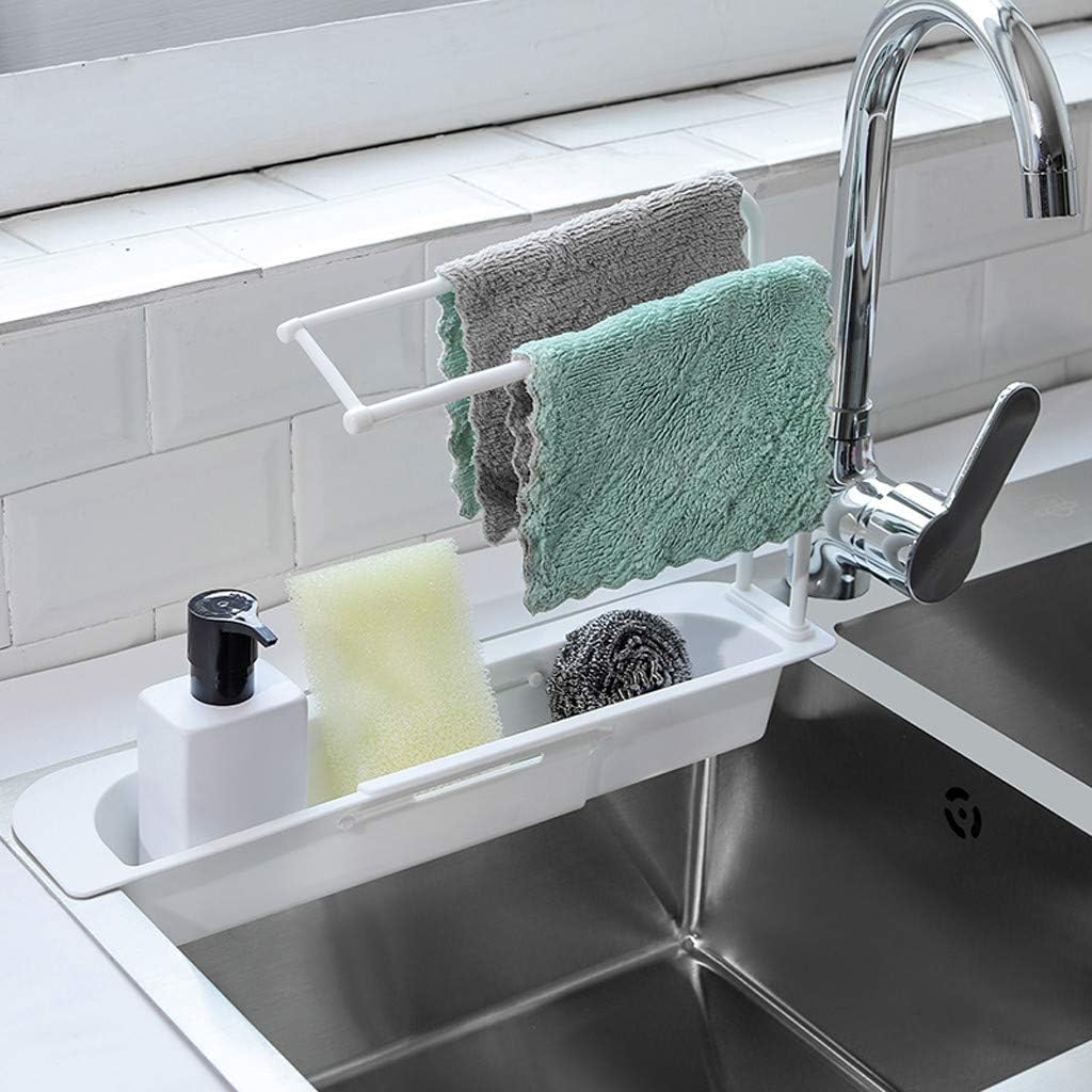 amazon telescopic sink storage rack