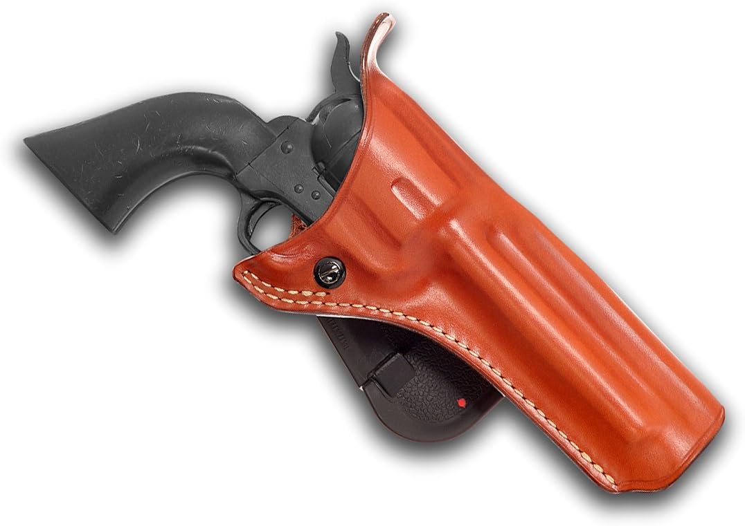 Premium Leather Paddle Holster Revolver Colt Single Action Army SAA Calibre 357