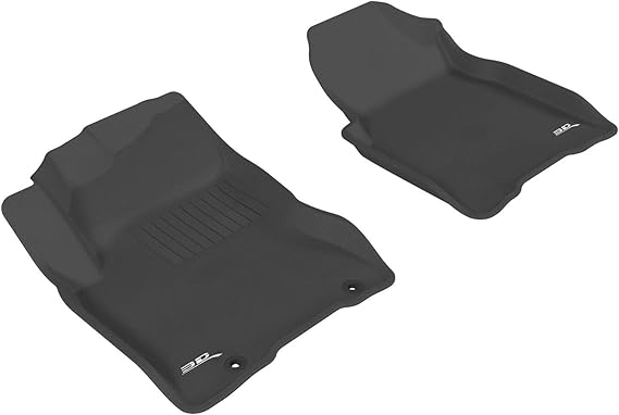 Amazon.com: 3D MAXpider Front Row Custom Fit All-Weather Floor Mat for