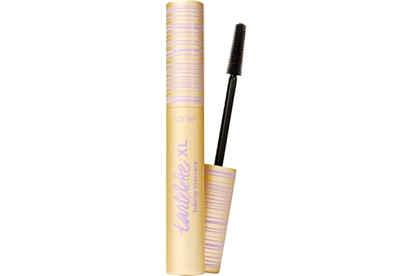 tarte tartelette XL tubing mascara – Lash Extensions in a Tube with Peptide, Extra-Bold Buildable Lifted Length & Volume, Smu