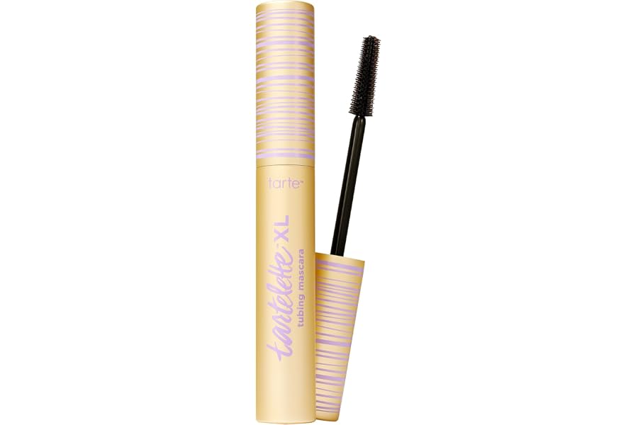 tarte tartelette XL tubing mascara – Lash Extensions in a Tube with Peptide, Extra-Bold Buildable Lifted Length & Volume, Smudge-Proof Longwear, Easy-to-Remove, Vegan & Cruelty-Free