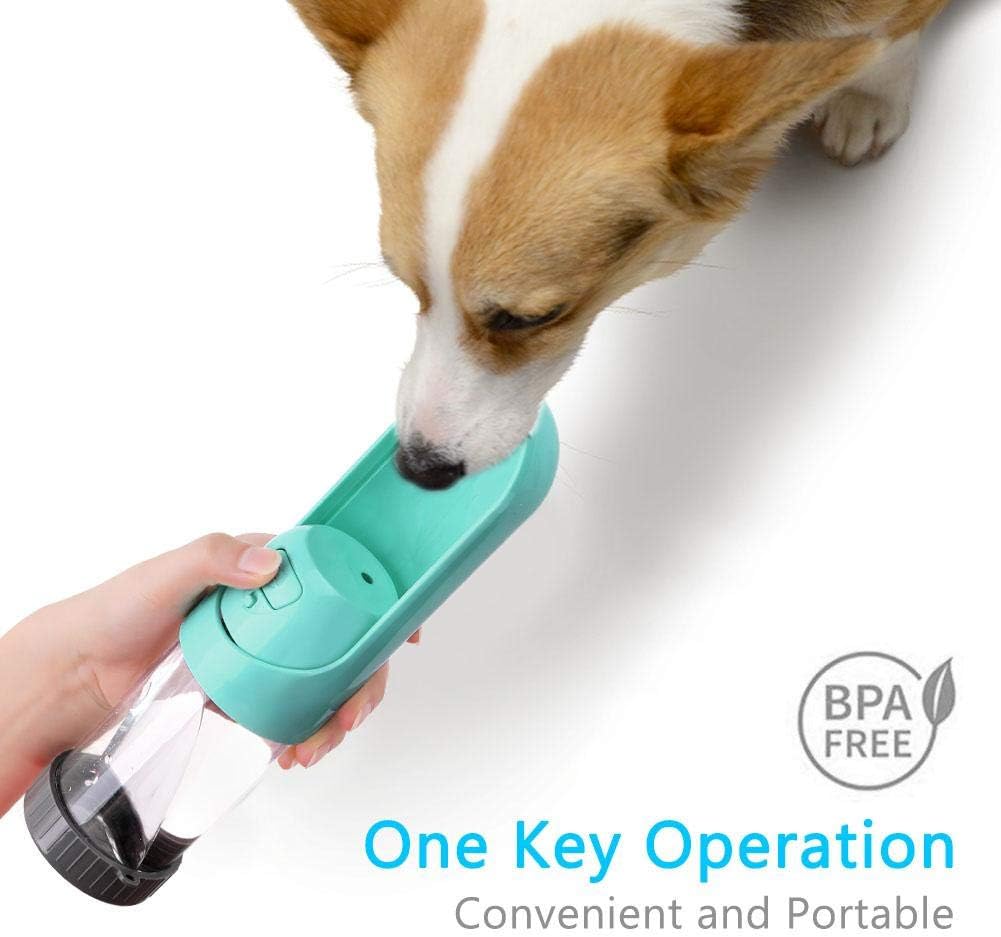 Portable Dog Water Bottle 300ml Pet Water Dispenser Leak Proof Dog Cat Travel Drink Bottle Bowl Pet Outdoor Drinking Cup - Image 4