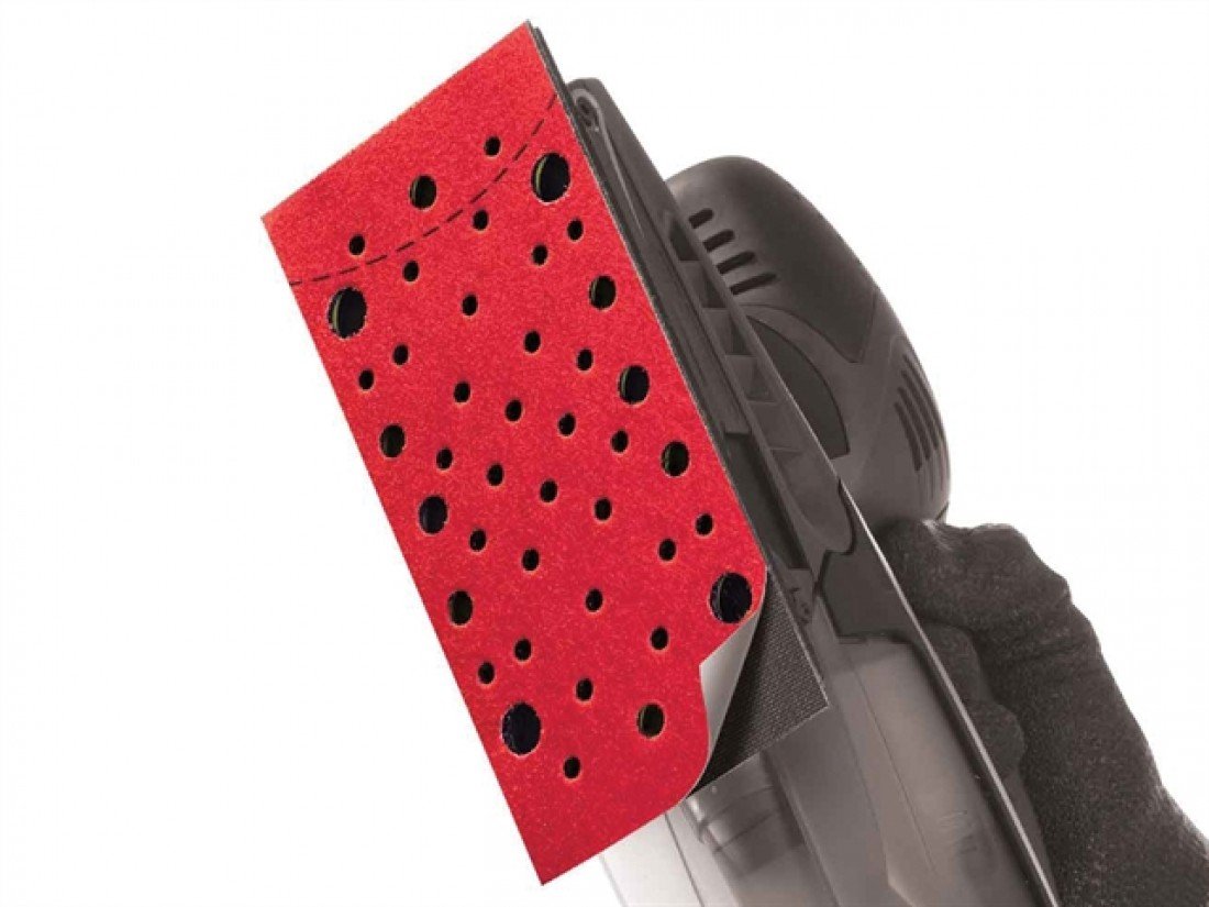 Oakey Multi Air 1/3 Sanding Sheets Pack of 5 93 x 185mm H216 P120