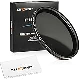 67mm NDフィルター 可変、K&F Concept 67mm 可変式NDフィルター 減光フィルター 減光範囲ND2~ND400 超薄型 カメラ用フィルター Canon 7D 700D 600D 70D 60D 650D 550D Nikon D7100 D80 D90 D7000 D5200 D3200 D5100 D5300デジタル一眼レフカメラ専用+超極細繊維布