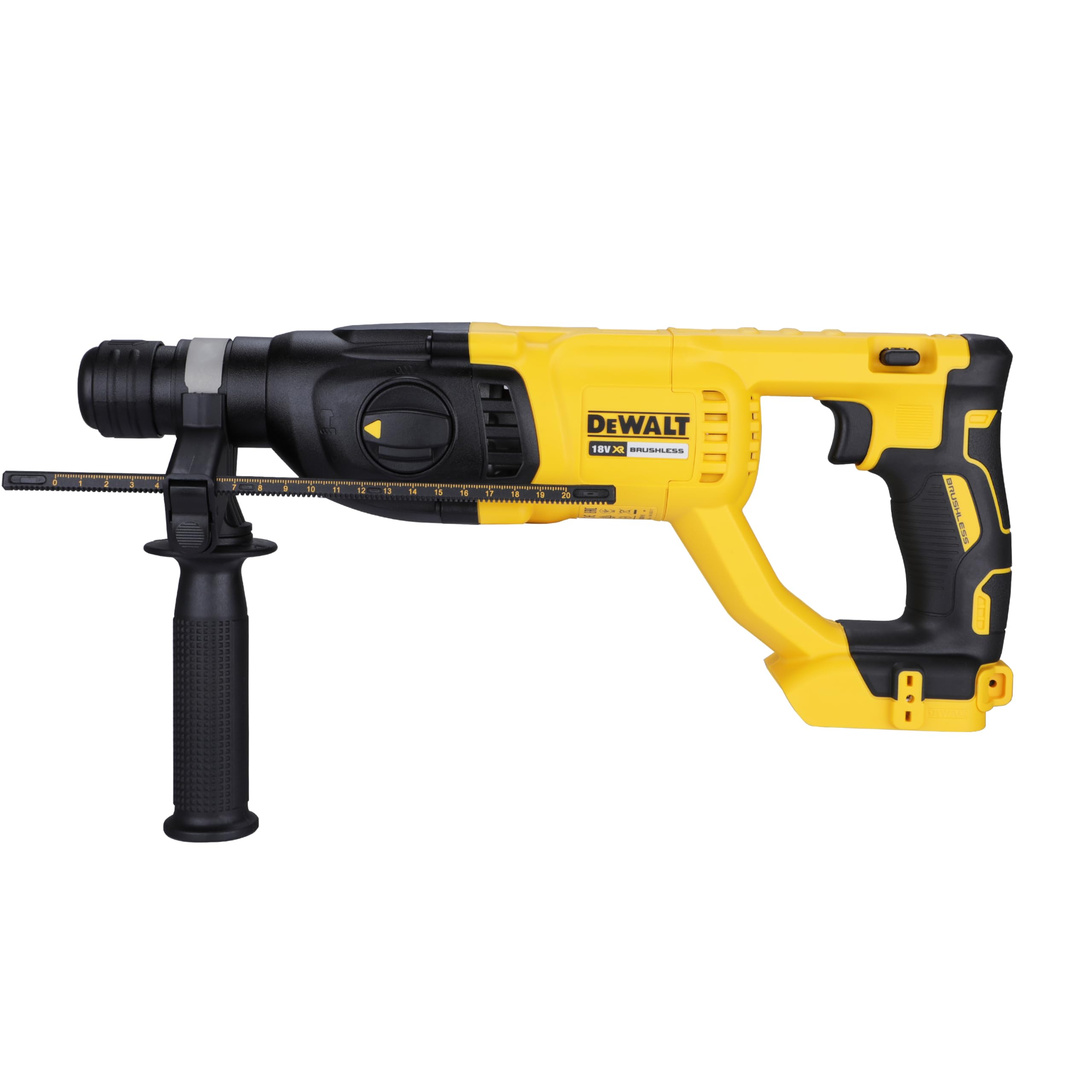 DeWalt DCH133N 18V XR Brushless SDS+ Rotary Hammer Drill Body Only, Yellow/Black