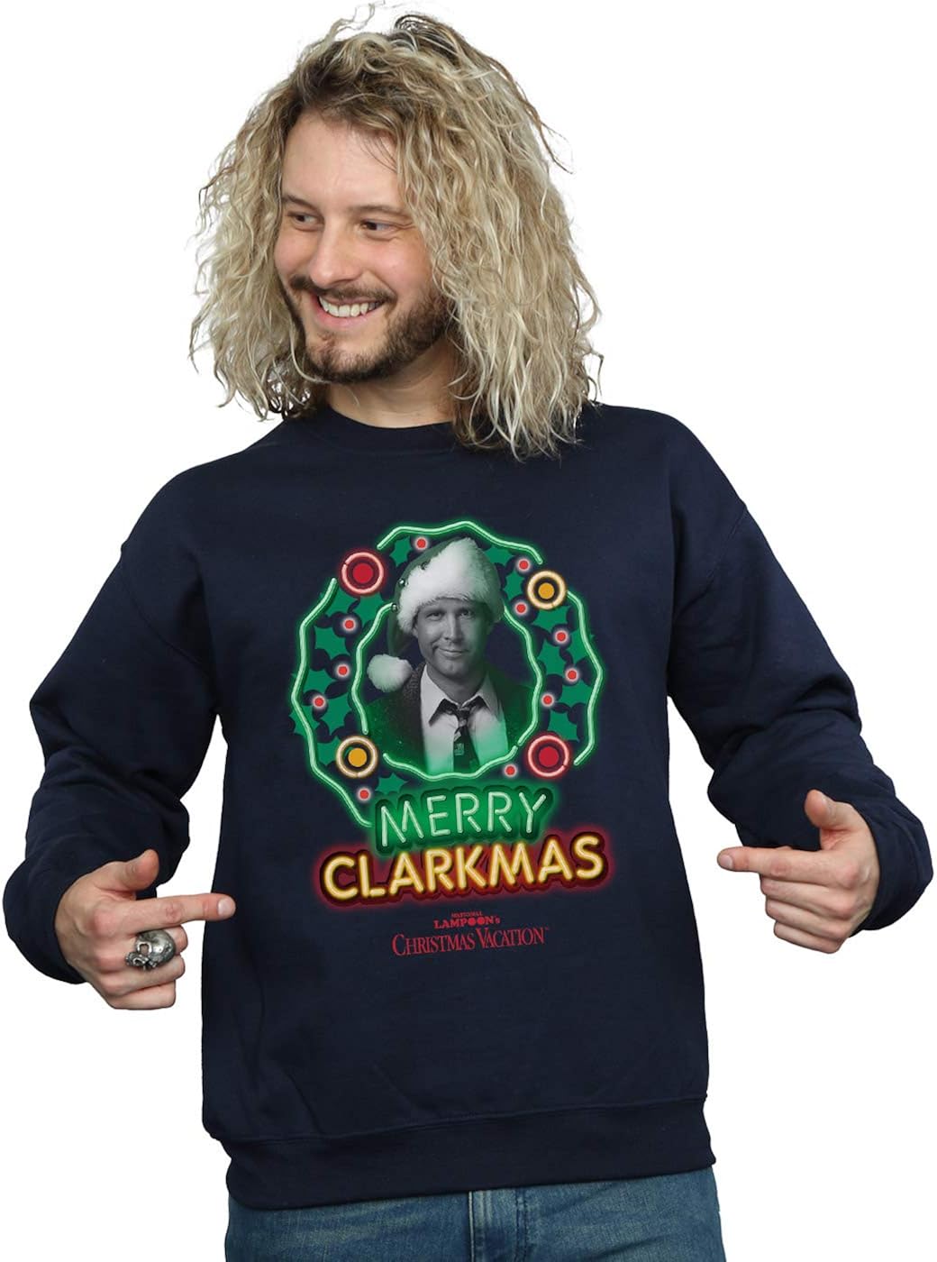 National Lampoon's Christmas Vacation Herren Greyscale Clarkmas
