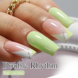 Double Rhythm Gel Polish 15ML Jelly Sheer Pastel