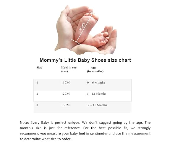 13cm baby shoe size