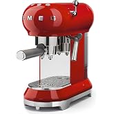 Smeg ECF01RDUS Espresso Coffee Machine, One Size, Red