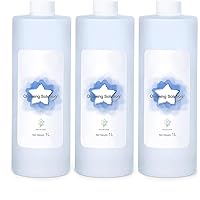 3 Bottles 1L Floor Cleaning Solution, Compatible with ECOVACS Deebot T30 OMNI/T30s PRO/T20 OMNI/T10/X2 OMNI/X2 TURBO/X1 OMNI/