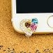 Samsung Galaxy S7 Edge Case Clear Colorful Case Cute Pink Butterfly Fairy Flowers Design Ultra Slim-Fit Easy Makeup PC Bumper Cover & HD Screen Protector Diamond Dust Plug Stylus Pen by Badalink