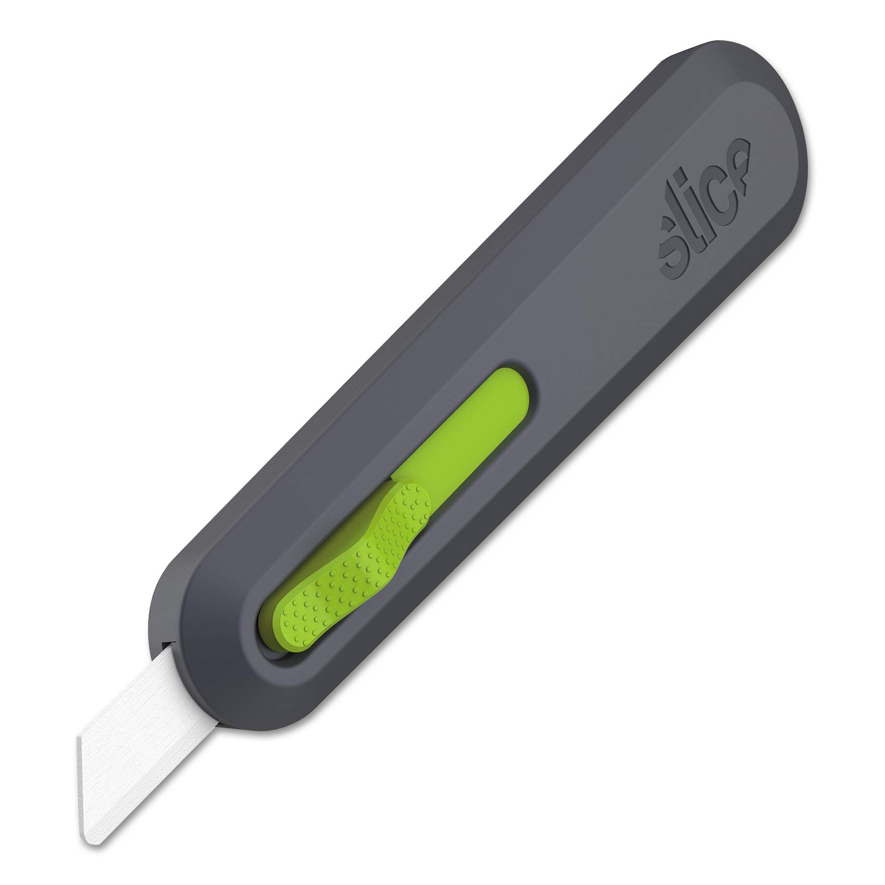 Slice 10554 Auto Utility Knife | Essential Home & Work Knife For Quick, Safe And Effective Cutting - Finger-Friendly Ceramic Safety Knife Blade Stays Sharp Up to 11X Longer