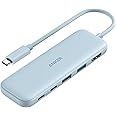 Anker USB C Hub, 5-in-1 USBC to HDMI Hub with 4K Display, 5Gbps USB-C and 2 5Gbps USB-A Data Ports for MacBook Pro, MacBook Air, Dell XPS, Lenovo Thinkpad, HP Laptops and More (Blue)