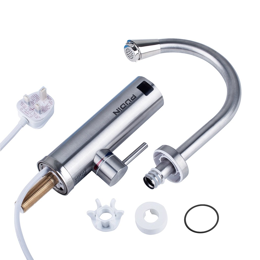Pudin,220V Electric Instant Heater Tap,Supply Hot and Cold Water