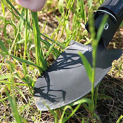 Ezyoutdoor Multitools Shovel Axe Saw Camping the Sappers Shovel folding Shovel Utilities implement for Household Hunting Survival Picnic Hiking Survival Self Defense - Thumbnail 7