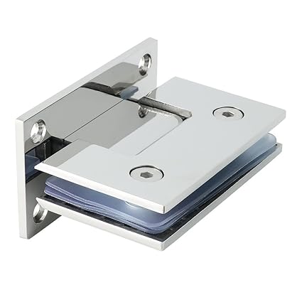 Sayayo 90 Degree Glass Clamp Glass Hinge Wall Mounted For Glass