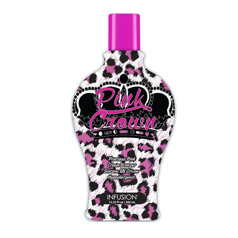 Pink Crown Tanning Lotion by Infusion Beauty