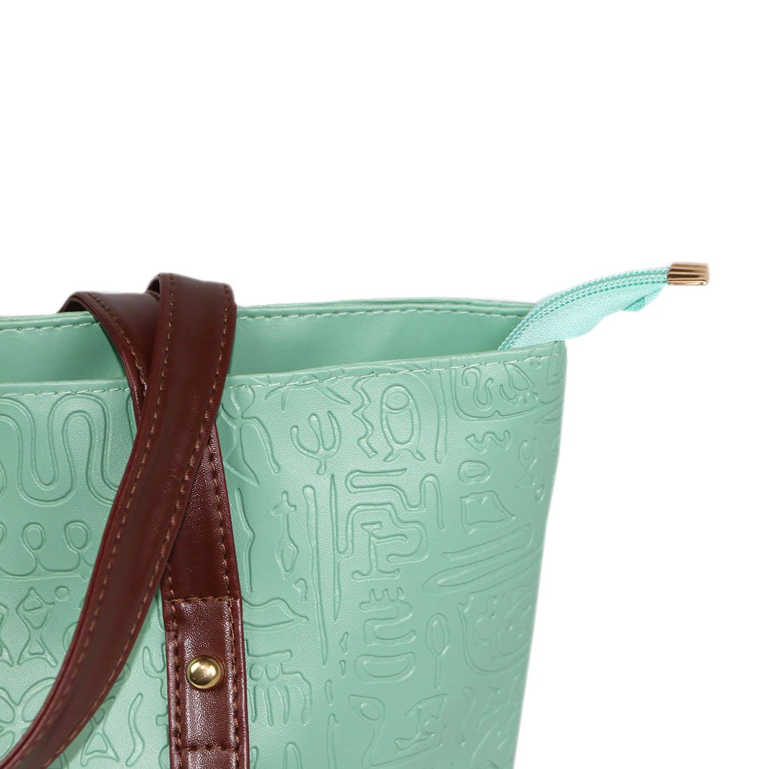 womens Shoulder Bag Casual Big Shoppingbags Tote Handbag Work Bag Travel Bags for Women Girls Ladies (Light green)