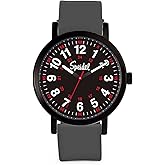 Speidel Original Scrub Watch™ for Nurse, Medical Professionals and Students – Various Medical Scrub Colors, Easy Read Dial, Military Time with Second Hand, Silicone Band, Water Resistant